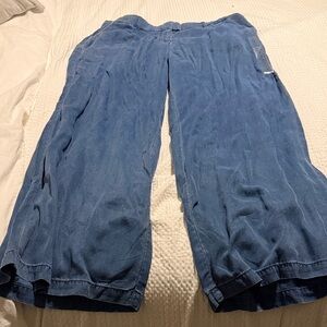 American Eagle Outfitters Blue Flare & Wide Leg Jeans